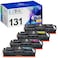 LxTek Compatible Toner Cartridges Replacement for Canon 131 131H to Compatible with ImageClass MF8280Cw MF624Cw MF628Cw LBP7110Cw Printer Tray Black Cyan Magenta Yellow 4 Pack