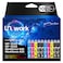 Uniwork Remanufactured Ink Cartridge Replacement for Epson 126 Ink Cartridges Combo Pack Use for Workforce 545 845 645 635 520 WF3540 WF3520 WF3530 WF7010 WF7510 Printer 10Pack 4B2C2M2Y