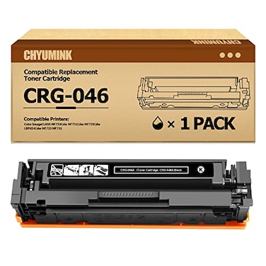 JC Toner Compatible Toner Cartridge Replacement for CRG046A 046H for use with Color LaserJet MF731Cdw MF733Cdw MF735Cdw PrinterBlack1Pack