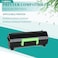 SAIDING M11XH B2360 Black Toner Cartridge Compatible for Dell B2360d B2360dn B3460 B3460dn B3465dn B3465 B3465dnf B3465dnf MFP Printer 1 Black
