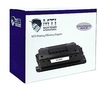 MICR Toner International Compatible Universal Magnetic Ink Cartridge Replacement for HP 64X CC364X LaserJet P4015 P4515
