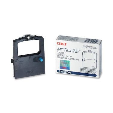 Oki Data Value Pack of 12 Okidata Black Nylon Ribbon for Microline 320321 Printers 56Inch x 2 Yards