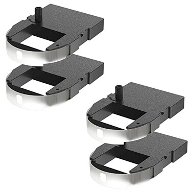 Bigger Replacement for Pyramid 4000R Replacement Ribbon Used with Pyramid 3000HD 3500 3700 4000 4000HD Time Clocks 4 Pack