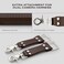 C Coiro Extra Attachments Single and Dual Camera Harness for Camera Bag Sling Bag Pouch Lens Case Perfect Photography Accessories for Leather Camera Strap Brown