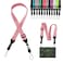 Gowjaw Adjustable Camera Strap NeckComfortable iPad Strap Nylon Neck Lanyard for iPadSamsung Tablet CaseCamera Binocular Crossbody Laptop Luggage BagLight Pink