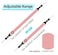 Gowjaw Adjustable Camera Strap NeckComfortable iPad Strap Nylon Neck Lanyard for iPadSamsung Tablet CaseCamera Binocular Crossbody Laptop Luggage BagLight Pink