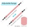Gowjaw Adjustable Camera Strap NeckComfortable iPad Strap Nylon Neck Lanyard for iPadSamsung Tablet CaseCamera Binocular Crossbody Laptop Luggage BagLight Pink