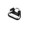 Leftfoto Stainless Steel Triangle Split RingCamera Strap Hook Lug Ring with Plastic Capfor Belt Hook Lanyard for Camera Shoulder Strap 4 pcs