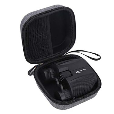 Aproca Hard Storage Travel Case for occer 12x25 Aurosports 10x25 Folding High Powered Binoculars