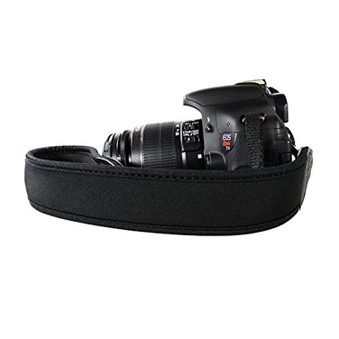 Foto&Tech FotoTech High Elastic Decompression AntiSlip NeopreneSilicone CameraShoulderGrip Neck Strap Belt Compatible with Canon Camera