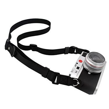 AOLLCCAE Camera Strap Quick Adjustable Shoulder Sling Camera Neck Shoulder Strap for All DSLR Camera Black