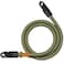 K&F CONCEPT KF CONCEPT Camera Neck Strap100cm Nylon Rope Camera Shoulder Strap with Oring for DSLR CameraGreen