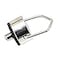 Fotasy Silver Stainless Steel D Ring Screw D Shaped Mounting Screw for Camera Strap Quick Release Rapid Shoulder Neck Sling Strap Belt for Camera DSLR SLR