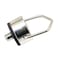 Fotasy Silver Stainless Steel D Ring Screw D Shaped Mounting Screw for Camera Strap Quick Release Rapid Shoulder Neck Sling Strap Belt for Camera DSLR SLR
