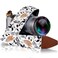 Art Tribute Camera Strap Vintage Embroidered Neck Shoulder Crossbody Camera Strap for DSLR Mirrorless Cameras Fits Canon Nikon Sony Fujifilm Quick Release Photographer Gift