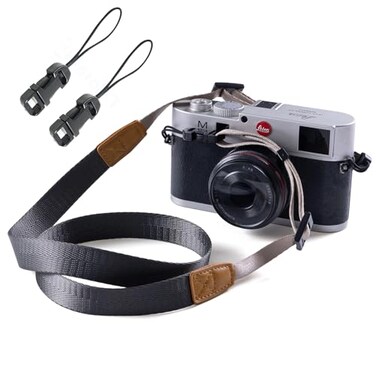 Eorefo Camera Strap Camera Neck Strap with Quickrelease Buckles for Mirrorless CameraDark Gray