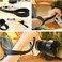 G-raphy Graphy Leather Camera Strap Dslr SLR Wrist Strap for Mirrorless Point Shoot and Pro DSLR cameras Black