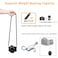 Hargedis Camera Shoulder Strap Climbing Rope Neck Strap for Mirrorless DSLR Cameras with Lens Cap Keeper Black