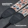 Padwa Lifestyle 2 Retro Jacquard Embroidery Camera Strap Adjustable Wide DSLRSLR Camera NeckShoulder Strap with Genuine Leather Head White Classic Flower