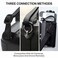 Padwa Lifestyle Blue Camera Strap 2 Wide Genuine Leather Ends Camera Straps for Photographers Vintage Cotton Woven Strap with Camera Quick Release Clips fits All Cameras and Binoculars