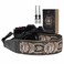 Padwa Lifestyle Camera Strap 2 Full Grain Leather Ends Camera Straps for Photographers Vintage Embroidered Cotton Weave Soft Suede Fabric Padded Strap Quick Release fits All Cameras