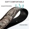 Padwa Lifestyle Camera Strap 2 Full Grain Leather Ends Camera Straps for Photographers Vintage Embroidered Cotton Weave Soft Suede Fabric Padded Strap Quick Release fits All Cameras