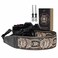 Padwa Lifestyle Camera Strap 2 Full Grain Leather Ends Camera Straps for Photographers Vintage Embroidered Cotton Weave Soft Suede Fabric Padded Strap Quick Release fits All Cameras
