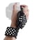 USA Gear DualGRIP Professional Grip Camera Hand Strap with Neoprene Design and Metal Plate Compatible with Canon Fujifilm Nikon Sony and more DSLR Mirrorless Point Shoot Cameras Polka Dot
