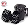 USA Gear DualGRIP Professional Grip Camera Hand Strap with Neoprene Design and Metal Plate Compatible with Canon Fujifilm Nikon Sony and more DSLR Mirrorless Point Shoot Cameras Polka Dot