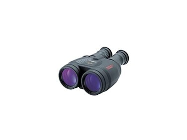 Canon 18x50 Image Stabilization AllWeather Binoculars wCase Neck Strap Batteries