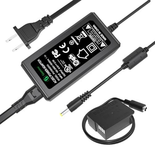 Gonine DMWDCC8 Dummy Battery DMWAC8 Camera Power Supply Adapter Kit