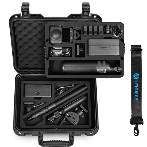 Lekufee Lekufee Travel Waterproof Hard Case For Dji Osmo 360 Adventure Combo