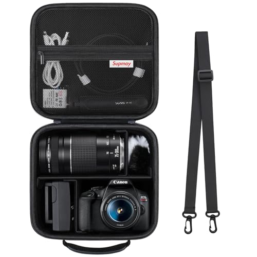 supmay Supmay Hard Carrying Case For Canon Eos Rebel T7