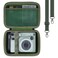 Aenllosi Hard Carrying Case Compatible with INSTAX WIDE 400 Instant Camera Fujifilm Wide 400 Camera Protective Case Green Case Only