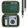 Aenllosi Hard Carrying Case Compatible with INSTAX WIDE 400 Instant Camera Fujifilm Wide 400 Camera Protective Case Green Case Only