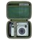 Aenllosi Hard Carrying Case Compatible with INSTAX WIDE 400 Instant Camera Fujifilm Wide 400 Camera Protective Case Green Case Only
