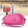 Beautyflier Kids Camera Case for VTech KidiZoom Creator Cam Hold Complete CameraTripod Camera Shoulder Bag for Kids with Adjustable Detachable Strap Camera Not Included