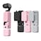 BRDRC Pocket 3 Silicone Cover Xtra Muse Protective Case Lens Protector ScratchResistant Sleeve Skin Compatible with DJI OSMO Pocket 3 Xtra Muse AccessoriesPink