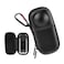 BRDRC Portable Small Case for Insta360 X5 X4 for Cage and Lens Cap Carrying Storage Bag Protective Cover Hard Shell Travel Protector with Wrist Strap Carabiner for Insta 360 X5 X4 Accessories