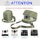 CAIYOULE Camera Case for Polaroid Now 3rd OneStep OneStep Onestep 2 Now NowGen 2 Flip Instant Film Camera Protective Hard Shell Camera Crossbody Bag with Adjustable Strap Green No Camera