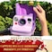 CAIYOULE Protective Camera Case for Polaroid Now 3rd Now Now Gen 2 Flip OneStep OneStep Onestep 2 Instant Film Camera Hard Shell Camera Sling Bag with Adjustable Strap Purple No Camera