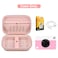 Canboc Carrying Case for Kodak PrintomaticKodak Printomatic Kodak Printomatic Plus Instant Print Digital Camera Zipper Mesh Pocket fit Photo Paper and Cable Rose Gold Case Only