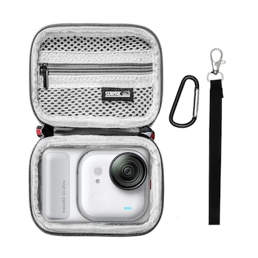 Coyktonty Mini Bag Case for Insta360 Go Ultra Carrying Portable Storage boxes Accessory