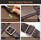 Cwatcun Camera Sling Bag PU Leather for PhotographersSmall Camera Bag Waterresistant Shockproof Case with Removable Dividers for DSLRSLRMirrorlessBrown