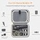 DFTIM For Osmo Mobile 7P7 Gimbal Stabilizer Hard Case PU Leather Portable Bag Waterproof Travel Storage Box with Custom Foam Insert Mesh Pocket for DJI OM Mobile 7P Smartphone Gimbal Accessories