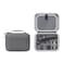 DFTIM For Osmo Mobile 7P7 Gimbal Stabilizer Hard Case PU Leather Portable Bag Waterproof Travel Storage Box with Custom Foam Insert Mesh Pocket for DJI OM Mobile 7P Smartphone Gimbal Accessories