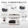 DRÂ·AMIU DRAMIU 4K 5K Digital Camera Case Compatible with VJIANGER Duluvulu TEFTYMON Aboobu Zostuic Oiadek SIXTARY Gavonde NIKICAM YIGLLO Vlogging Camera with Shoulder Strap Cream Small Camera Bag