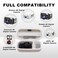 DRÂ·AMIU DRAMIU 4K 5K Digital Camera Case Compatible with VJIANGER Duluvulu TEFTYMON Aboobu Zostuic Oiadek SIXTARY Gavonde NIKICAM YIGLLO Vlogging Camera with Shoulder Strap Cream Small Camera Bag