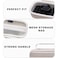 DRÂ·AMIU DRAMIU 4K 5K Digital Camera Case Compatible with VJIANGER Duluvulu TEFTYMON Aboobu Zostuic Oiadek SIXTARY Gavonde NIKICAM YIGLLO Vlogging Camera with Shoulder Strap Cream Small Camera Bag