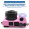 Easy Hood Case for Sony Alpha A6100 A6300 A6400 ILCE6100 ILCE6300 ILCE6400 Digital Camera AntiScratch Soft Silicone Housing Protective Cover Protector Skin Pink